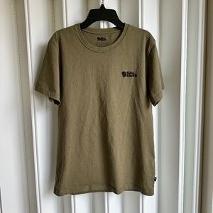 Fjallraven Mens Logo Tee with Back Graphic S